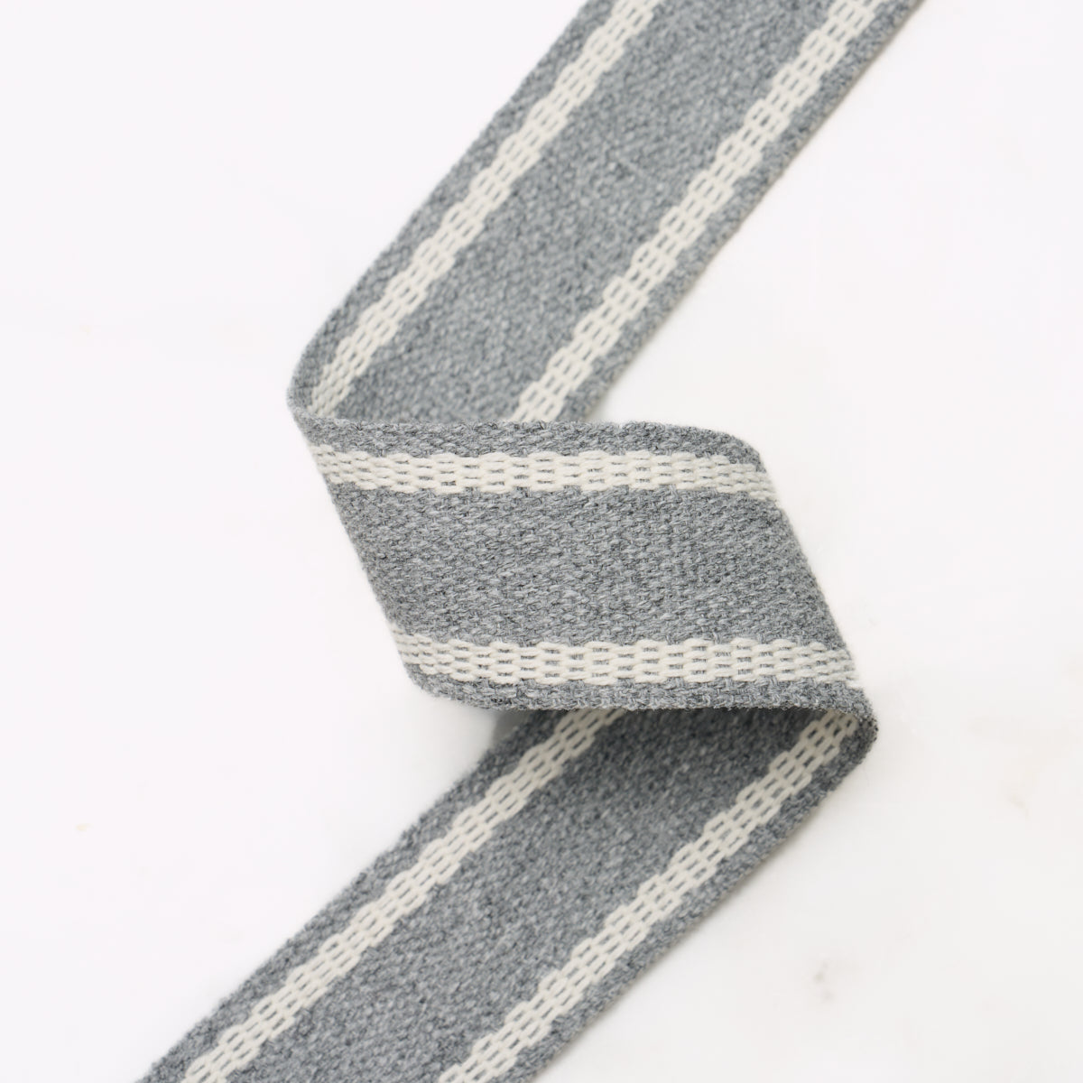 Schumacher 83671 SULLIVAN TAPE NARROW INDOOR/OUTDOOR in GREY