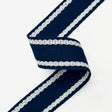 Schumacher 83673 SULLIVAN TAPE NARROW INDOOR/OUTDOOR in NAVY