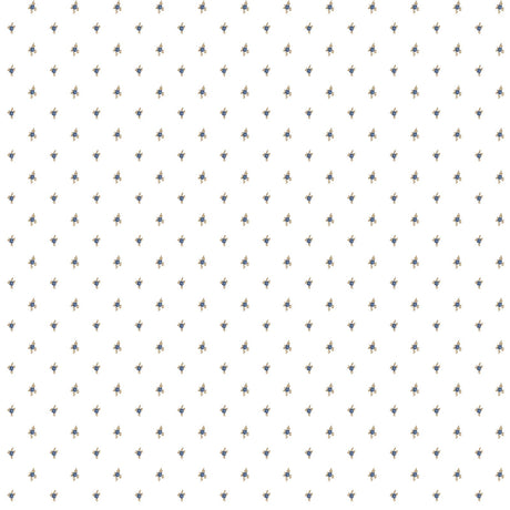 Galerie Blooming Garden Floral Blue Wallpaper 8369