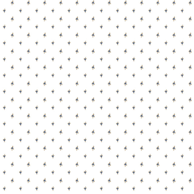 Galerie Blooming Garden Floral Blue Wallpaper 8369