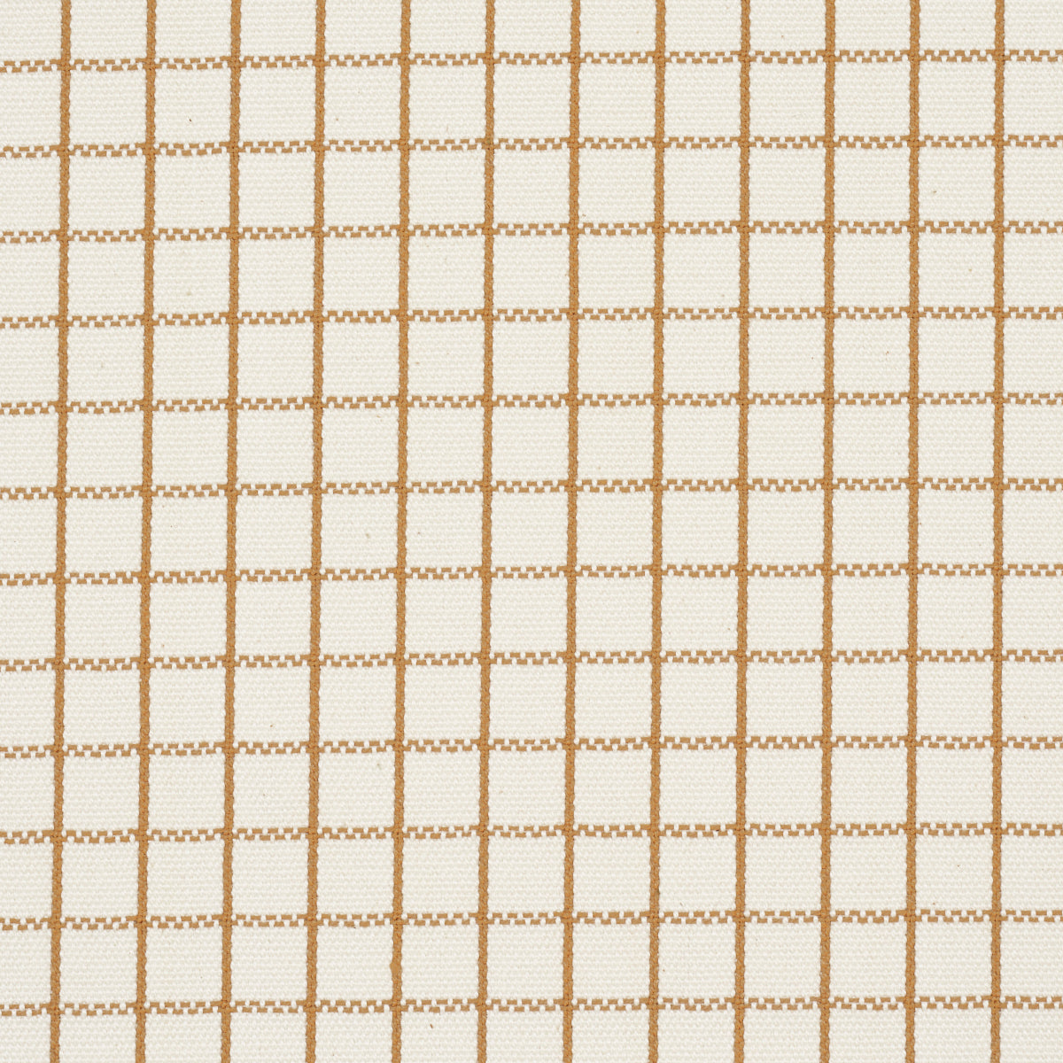 Schumacher Georgie Reversible Check Neutral Fabric