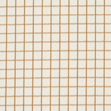Schumacher Georgie Reversible Check Neutral Fabric