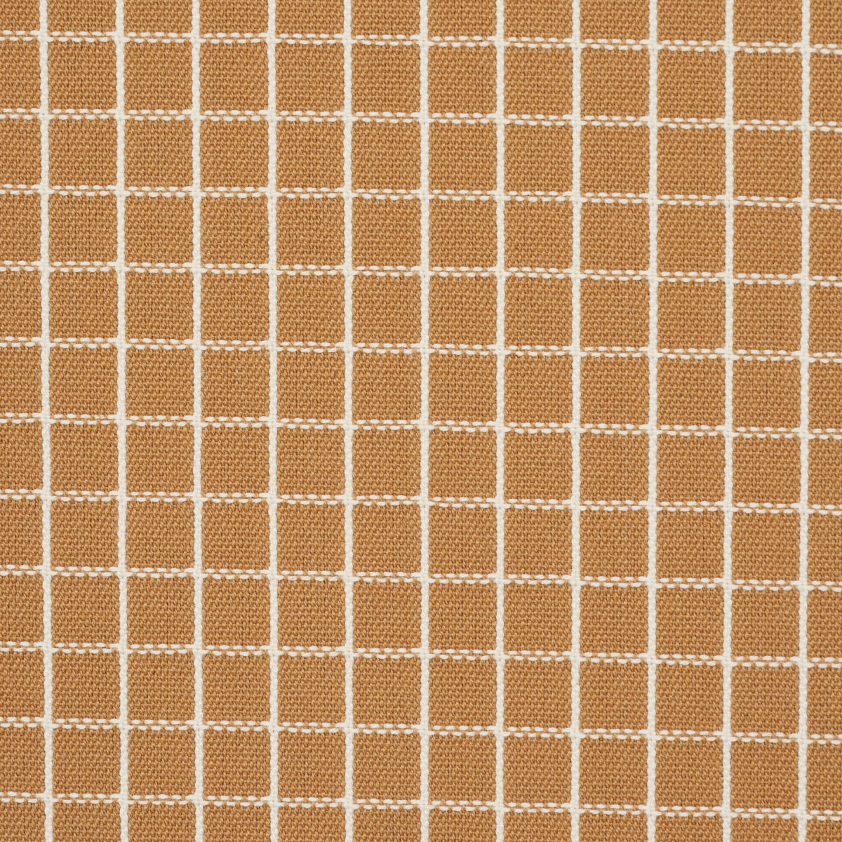 Schumacher Georgie Reversible Check Neutral Fabric