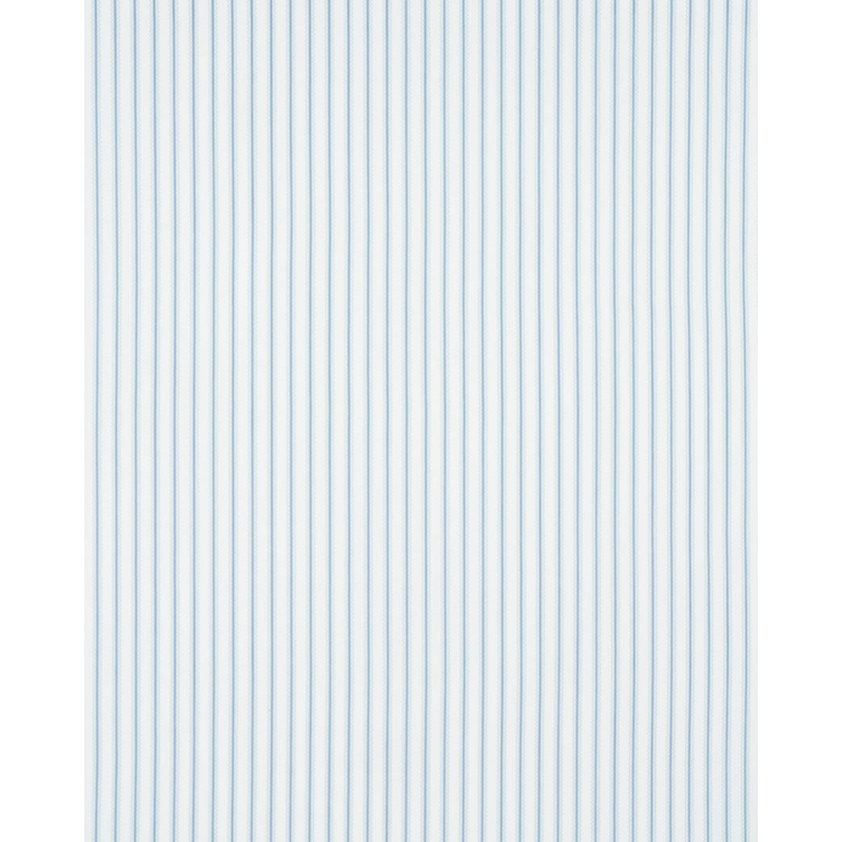 Schumacher Birdie Ticking Stripe China Blue Fabric