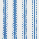 Schumacher Birdie Ticking Stripe Indigo Fabric