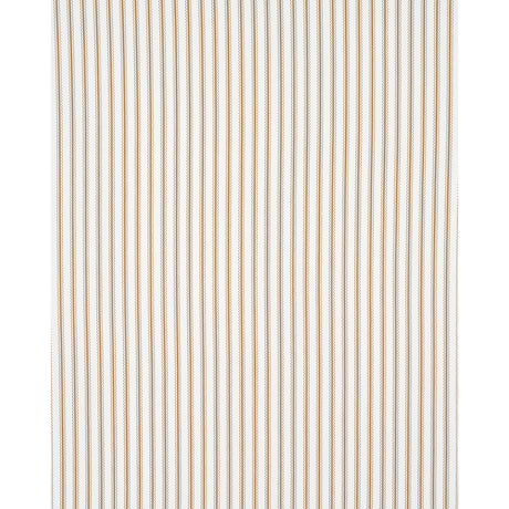 Schumacher Birdie Ticking Stripe Neutral Fabric