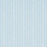Schumacher Lucy Stripe Light Blue Fabric - Eade's Wallpaper
