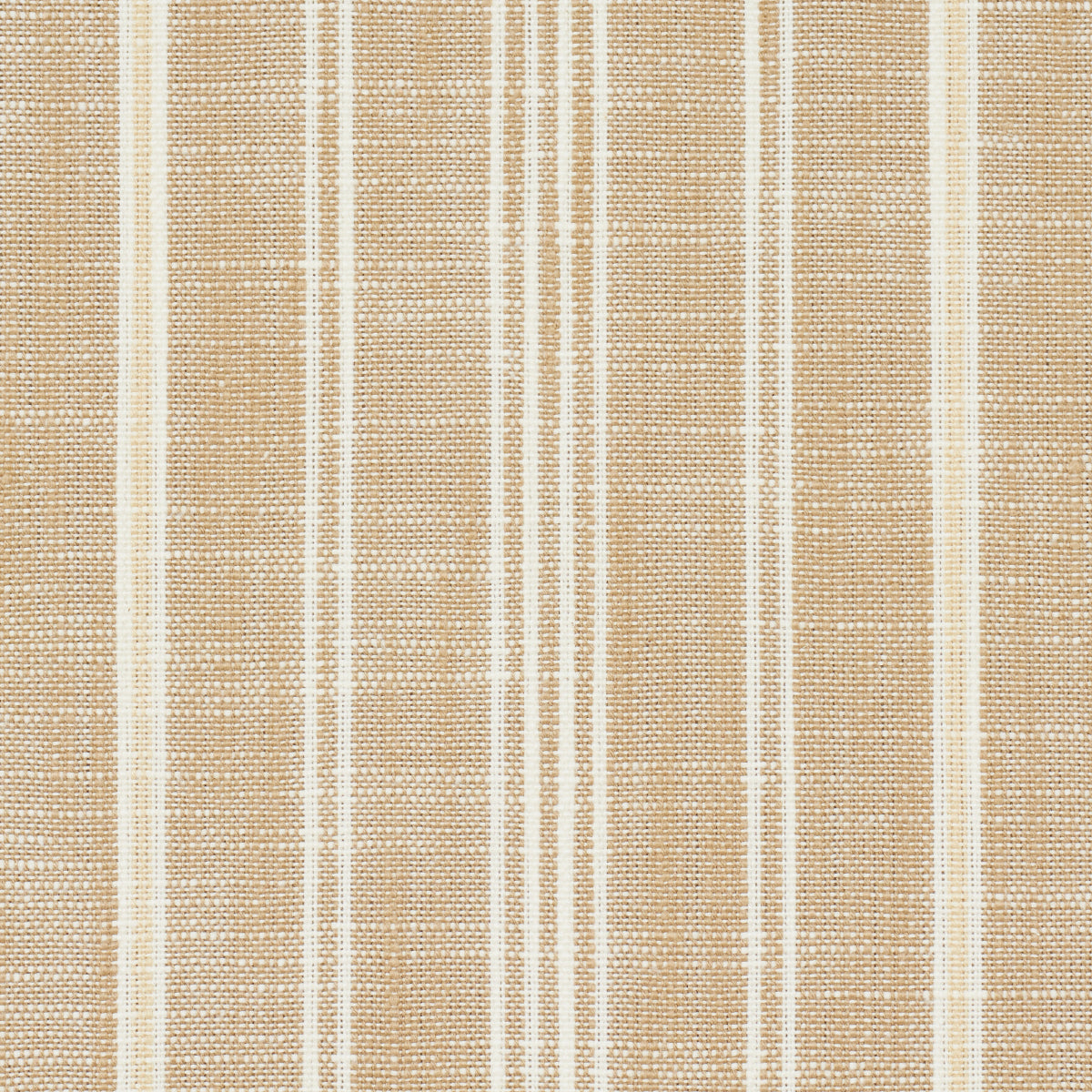 Schumacher Lucy Stripe Neutral Fabric - Eade's Wallpaper