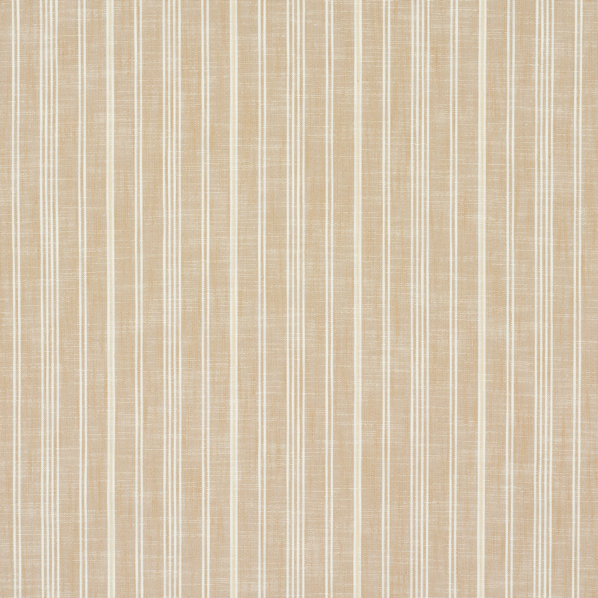Schumacher Lucy Stripe Neutral Fabric - Eade's Wallpaper