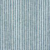 Schumacher Lucy Stripe Indigo Fabric - Eade's Wallpaper