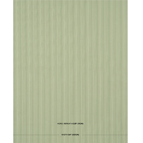 Schumacher Gracie Solid Strié Leaf Green Fabric