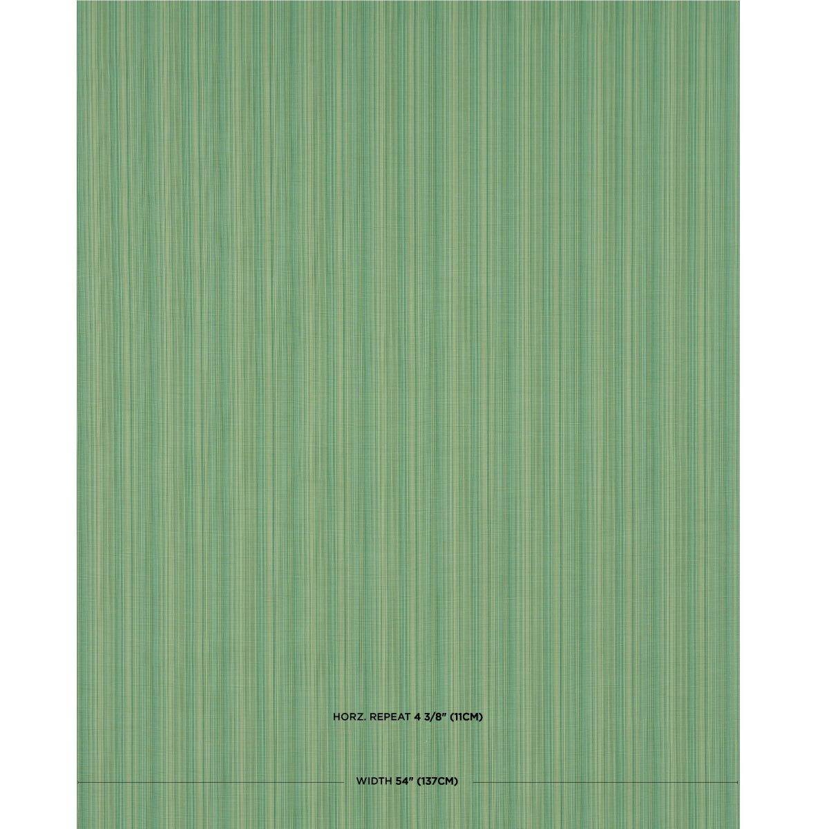 Schumacher Gracie Solid Strié Emerald Fabric