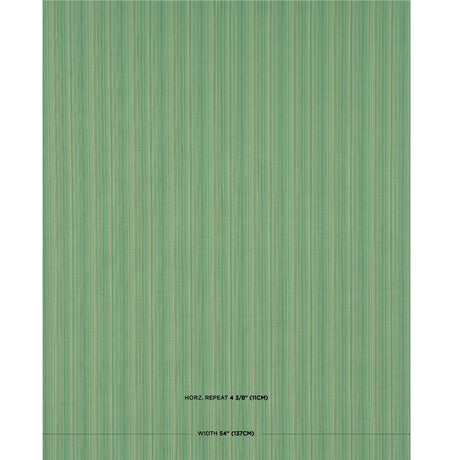 Schumacher Gracie Solid Strié Emerald Fabric