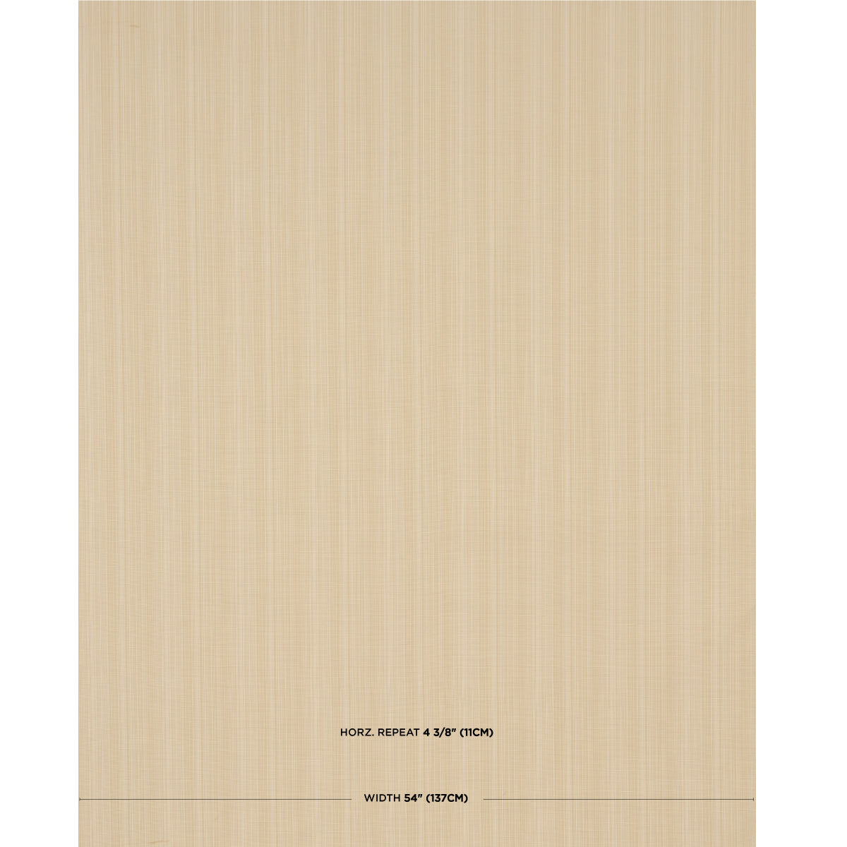 Schumacher Gracie Solid Strié Neutral Fabric