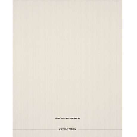 Schumacher Gracie Solid Strié Cream Fabric