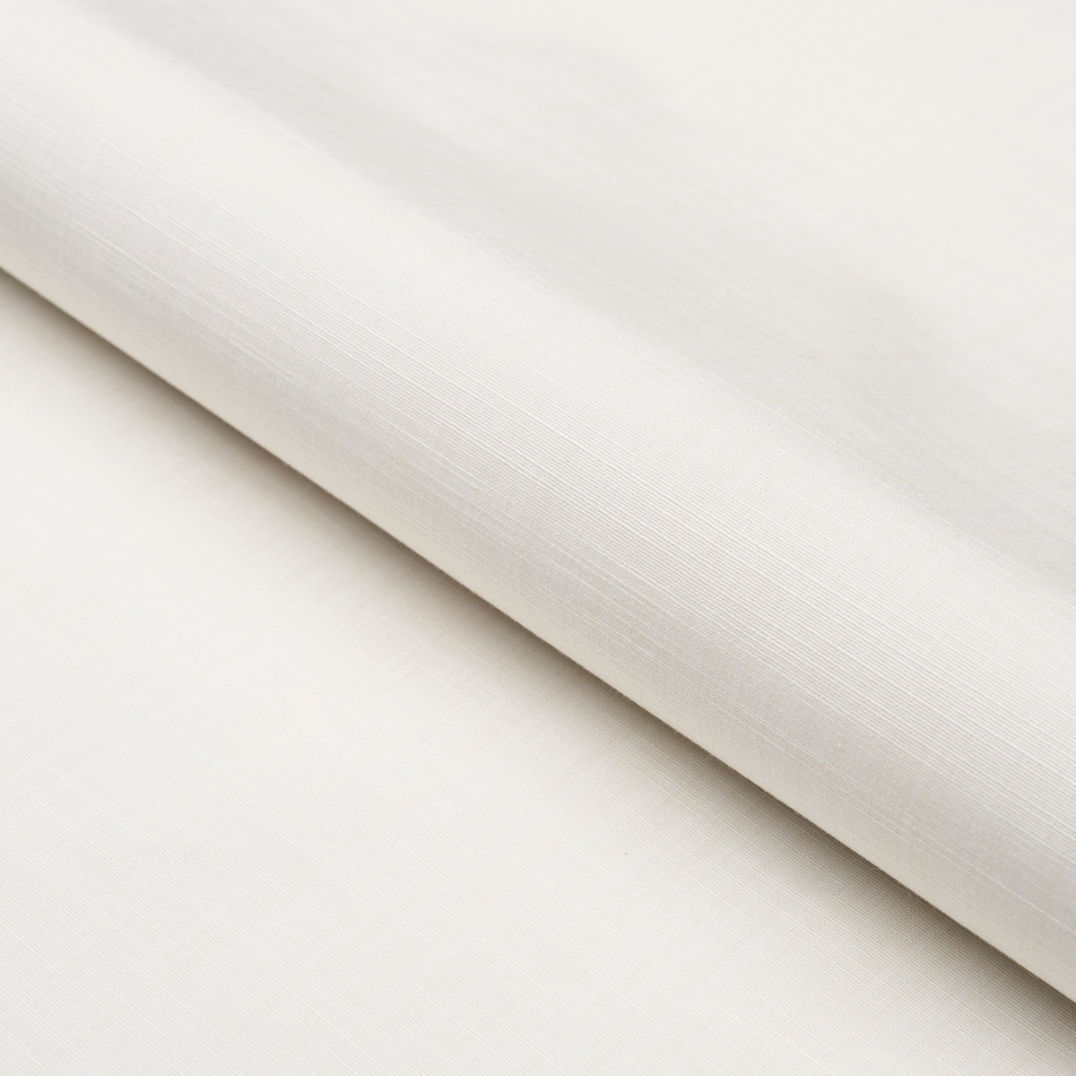 Schumacher Gracie Solid Strié Ivory Fabric