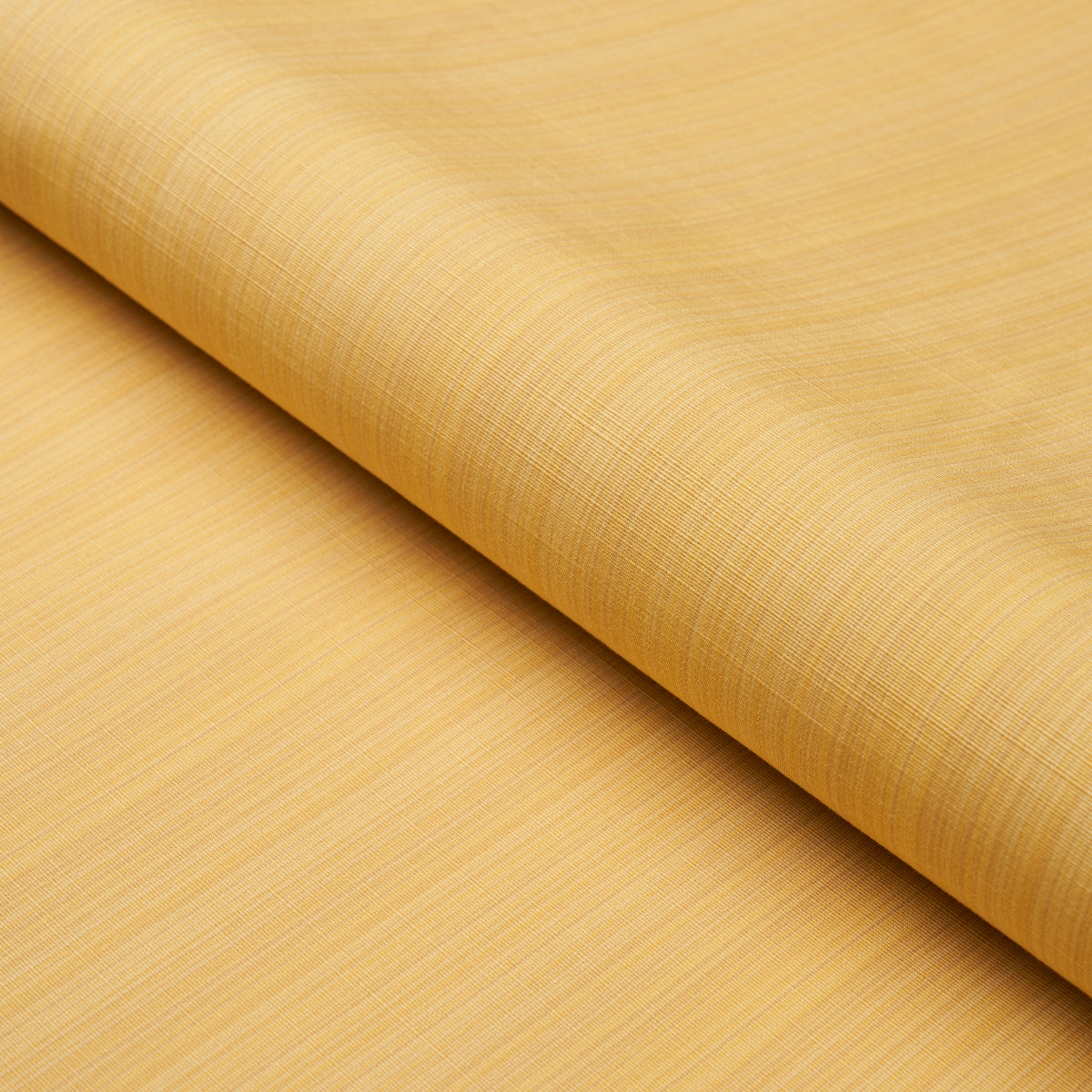 Schumacher Gracie Solid Strié Yellow Fabric