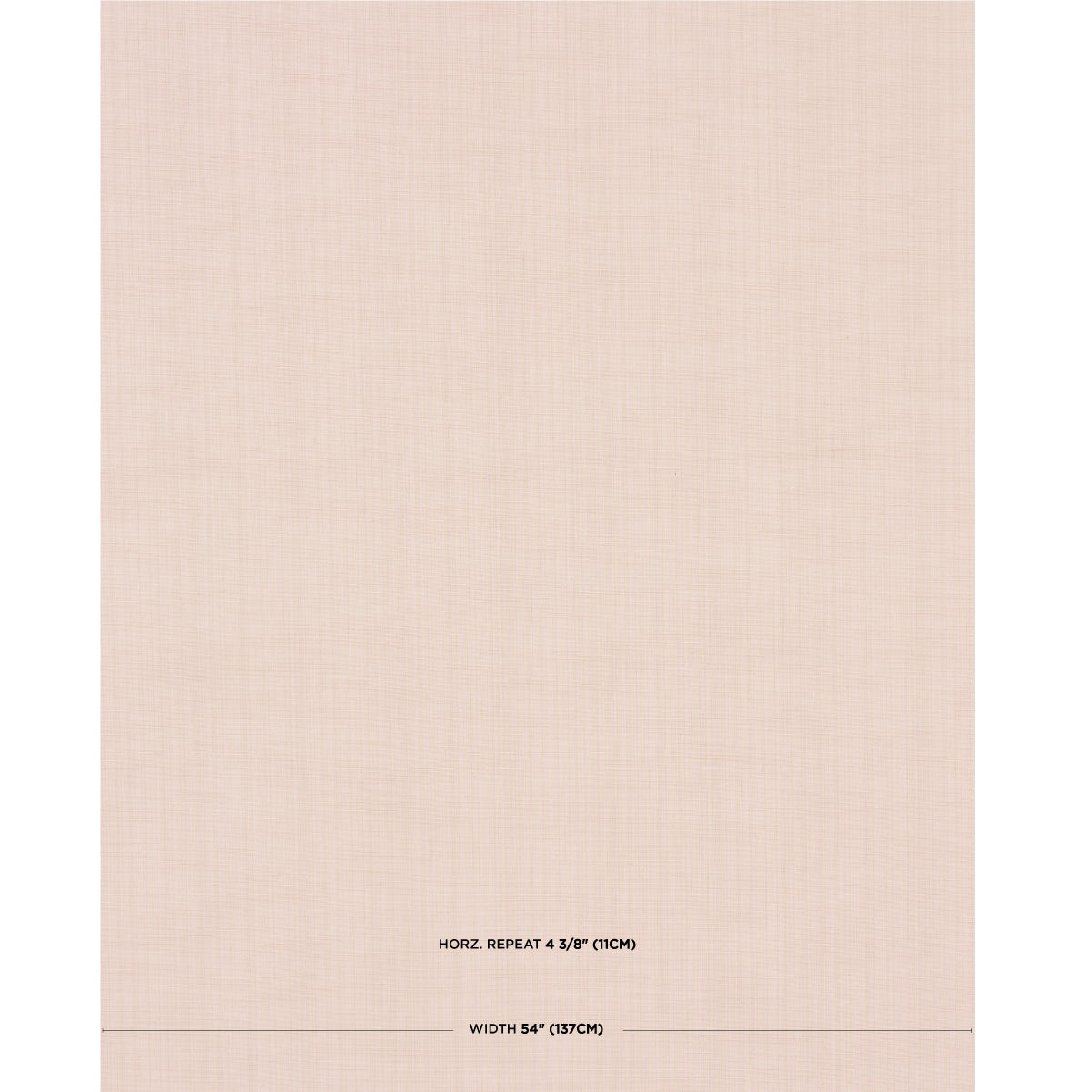 Schumacher Gracie Solid Strié Blush Fabric