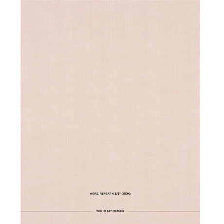 Schumacher Gracie Solid Strié Blush Fabric