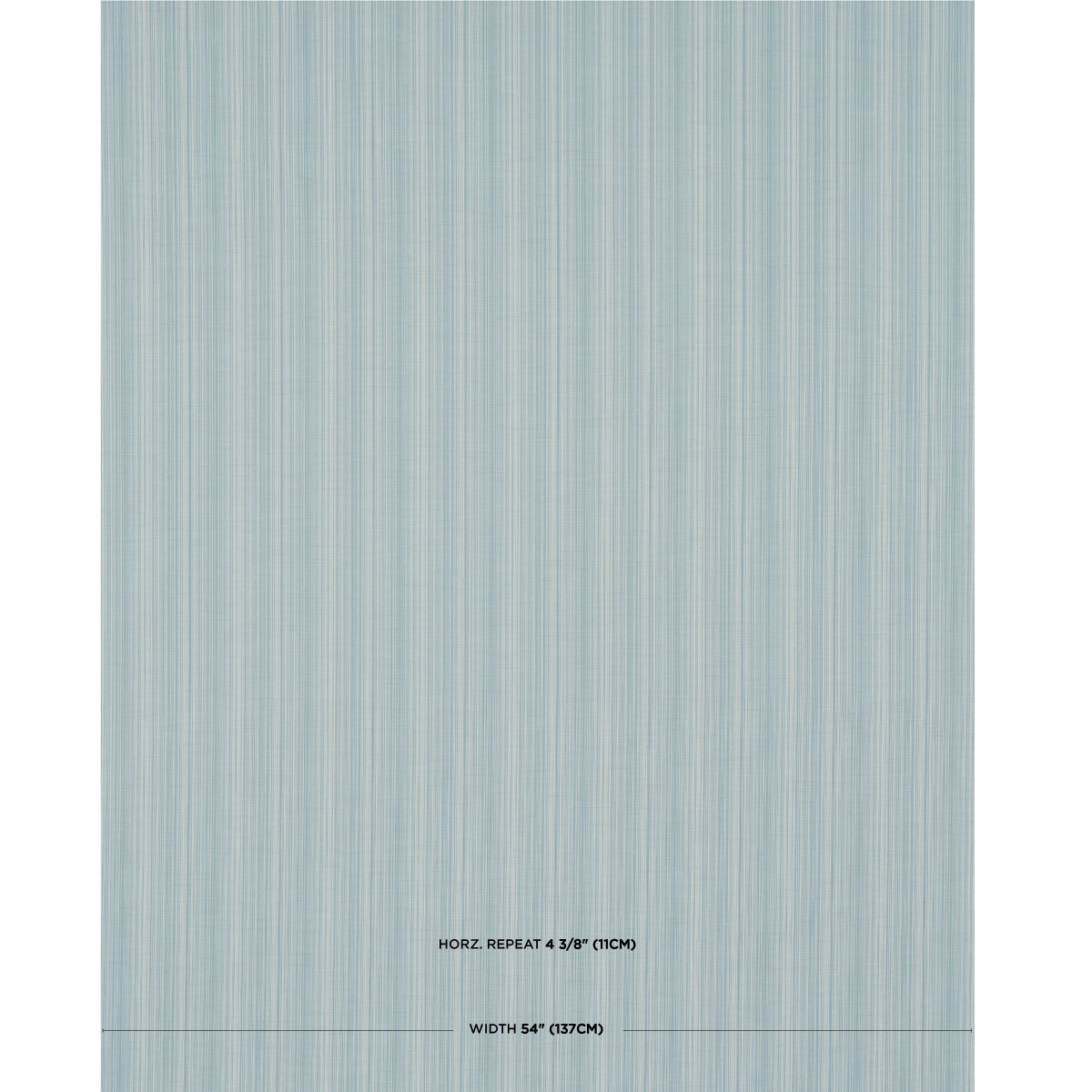 Schumacher Gracie Solid Strié China Blue Fabric