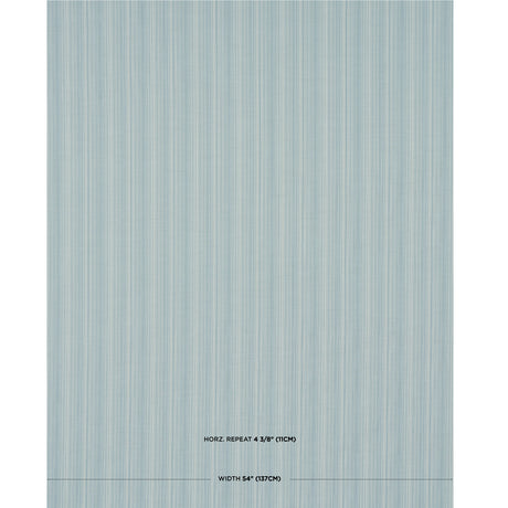 Schumacher Gracie Solid Strié China Blue Fabric