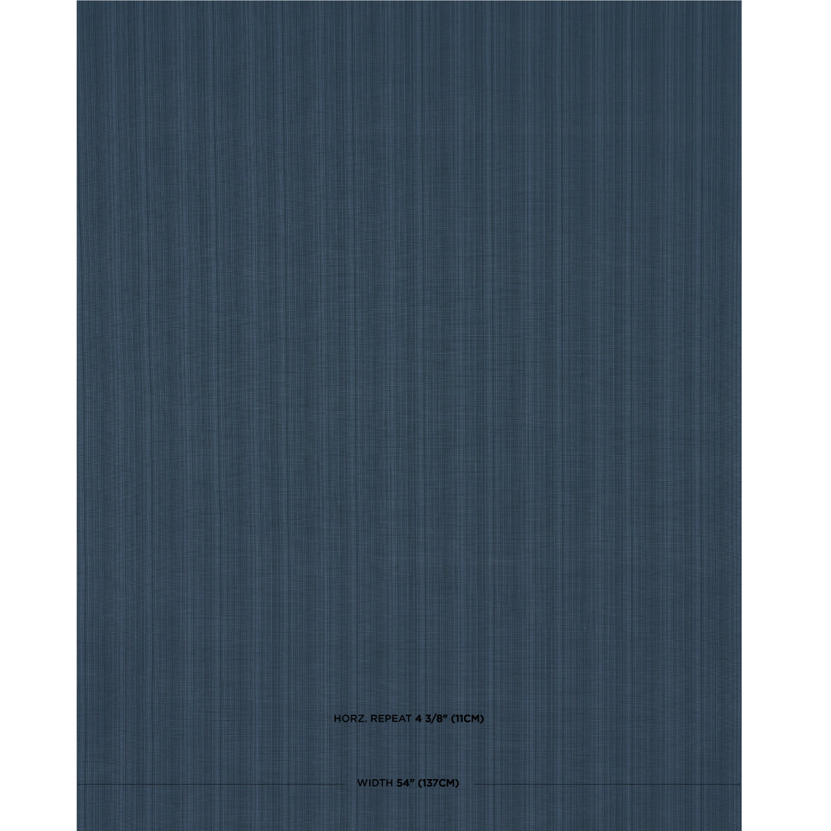Schumacher Gracie Solid Strié Indigo Fabric