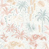Veer Decor Etched Tropic Orange Peel and Stick Wallpaper 837