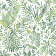 Veer Decor Birdsong Tropic Green Peel & Stick Wallpaper 8375