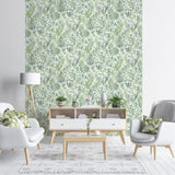 Veer Decor Birdsong Tropic Green Peel & Stick Wallpaper 8375