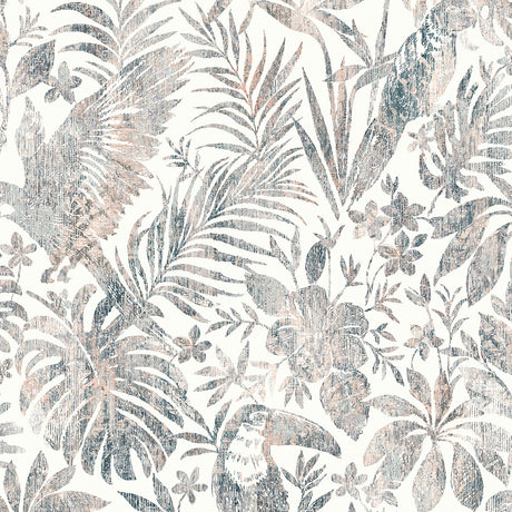 Veer Decor Birdsong Tropic Beige Peel & Stick Wallpaper 8375