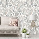 Veer Decor Birdsong Tropic Beige Peel & Stick Wallpaper 8375
