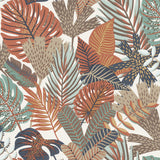Veer Decor Jungle Canopy Cream Peel & Stick Wallpaper 8375-A