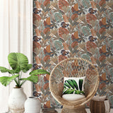 Veer Decor Jungle Canopy Cream Peel & Stick Wallpaper 8375-A