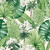 Veer Decor Island Eden Cream Peel & Stick Wallpaper 8375-AD4