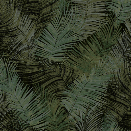 Veer Decor Palm Haven Olive Peel & Stick Wallpaper 8375-AE2