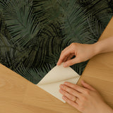 Veer Decor Palm Haven Olive Peel & Stick Wallpaper 8375-AE2