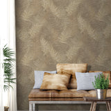 Veer Decor Palm Haven Beige Peel & Stick Wallpaper 8375-AE4
