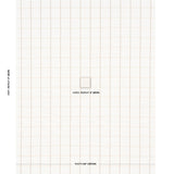 Schumacher Frannie Windowpane Neutral Fabric