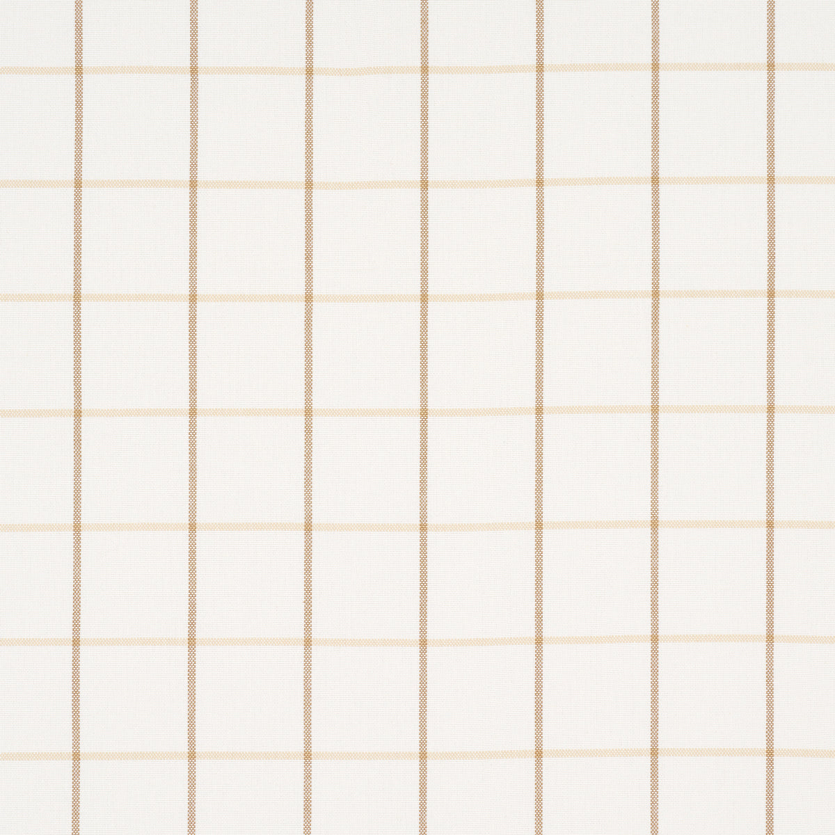 Schumacher Frannie Windowpane Neutral Fabric