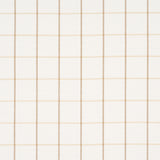 Schumacher Frannie Windowpane Neutral Fabric