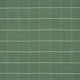 Schumacher Frannie Windowpane Green Fabric