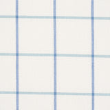 Schumacher Frannie Windowpane Cobalt Fabric