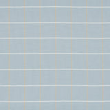 Schumacher Frannie Windowpane Light Blue Fabric