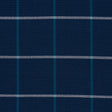 Schumacher 83787 FRANNIE WINDOWPANE in NAVY Fabric - MARK D.