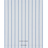 Schumacher Markie Stripe Cobalt Fabric - Eade's Wallpaper