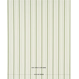 Schumacher Markie Stripe Leaf Green Fabric - Eade's Wallpaper