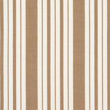 Schumacher Markie Stripe Neutral Fabric - Eade's Wallpaper