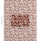 Schumacher Hibiscus Teak Fabric
