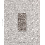 Schumacher Patchwork Cacao Fabric - Eade's Wallpaper