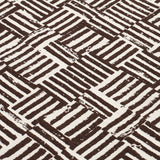 Schumacher Patchwork Cacao Fabric - Eade's Wallpaper